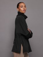 Cavello Longline Sweat - Black - Image 3