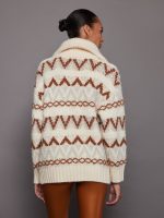 Brooke Fairisle Knit Jacket - Whitecap Mountain Fairisle - Image 4