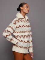Brooke Fairisle Knit Jacket - Whitecap Mountain Fairisle - Image 3