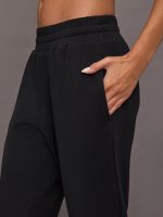 The Slim Cuff Pant 25” - Black - Image 8