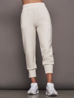 THE SLIM CUFF PANT 25" - IVORY MARL - Image 3