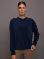 Horton Side Zip Midlayer - Dark Sapphire - Image 4