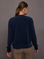 Horton Side Zip Midlayer - Dark Sapphire - Image 9