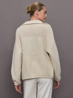 Willard Half Zip Knit 2.0 - Fog - Image 5