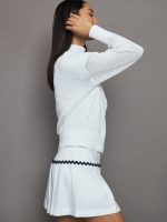 Aurora Half Zip Knit - White - Image 5