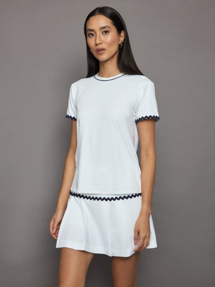 Elodie Performance Tee - White