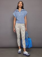 Mila Half Zip Knit - Ashley Blue - Image 6