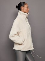 Posey Sherpa Jacket - Sandshell - Image 4