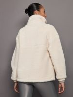 Posey Sherpa Jacket - Sandshell - Image 5