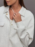 Elizabeth Jacket - Ivory Marl - Image 6