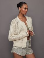 Kris Relaxed Fit Knit Jacket - Birch - Image 4