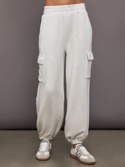 The Cargo Pant 27.5" - Ivory Marl