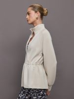 Ailsa Zip Through Midlayer - Rainy Day - Image 4