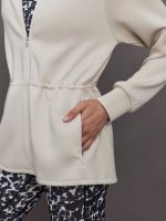 Ailsa Zip Through Midlayer - Rainy Day - Image 7