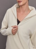 Timberley Half Zip Midlayer - Cement Marl - Image 6