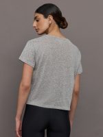 Bowery Boxy Tri-Blend Tee - Heather Grey - Image 6