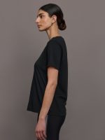 Cooper Classic Cotton Modal Tee - Black - Image 4