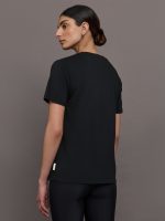 Cooper Classic Cotton Modal Tee - Black - Image 6