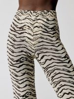 Smocked Mesh Pant - Off White Tiger - Image 6