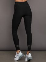 NET LINES LEGGINGS - BLACK - Image 4