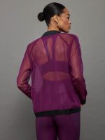 Net Evolution Cardigan - MINERAL RED - Image 3