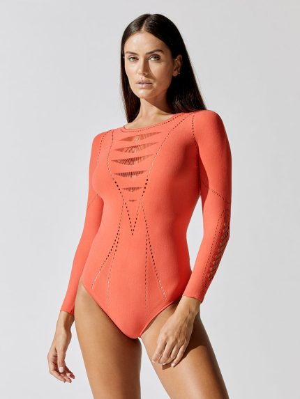 Sporty Lacing Net Body - Jasper