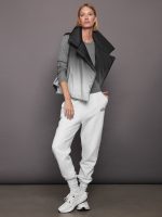 Rivington Ribbed Long Sleeve Top - Grey Heather - Image 7