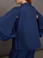 Ultralight Nylon Jacket - Dark Blue - Image 6