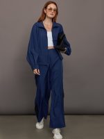 Ultralight Nylon Jacket - Dark Blue - Image 7