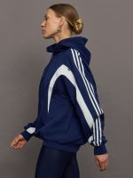 U Cutline Hoodie - Dark Blue - Image 4