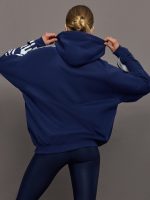 U Cutline Hoodie - Dark Blue - Image 5