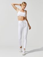 Ribbed Football Legging - White - Image 3