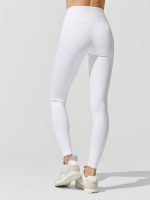 Ribbed Football Legging - White - Image 4