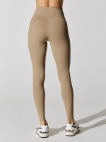 Veronica Ribbed Legging - Caribou - Image 5