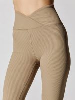 Veronica Ribbed Legging - Caribou - Image 6
