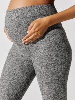 Maternity Legging - Heather Grey - Image 6