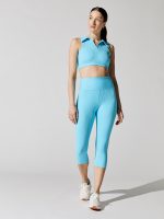 Ribbed Capri - Pisces Blue - Image 3