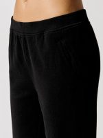 French Terry Slim Sweatpant - Black - Image 5