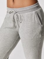 Waffle Pull On Pant - Medium Heather Grey - Image 5