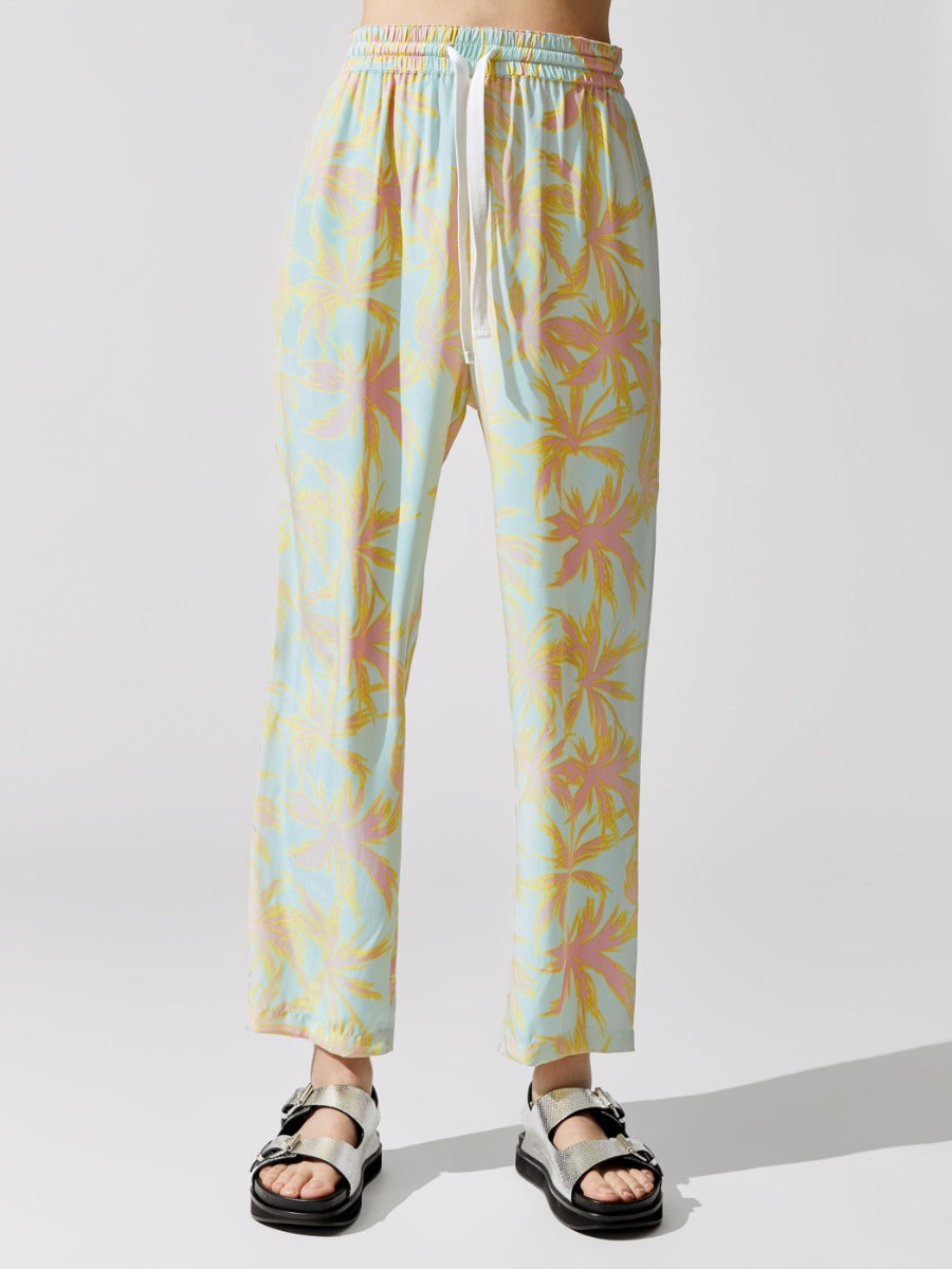 atm-aw9264bd32-absmul-palm-print-silk-charmueuse-pull-on-pant-abstract-palm-print-2937_edeec491-a5d3-4e6d-9839-75913a2c6f21 Palm Print Silk Charmueuse Pull-on Pant - Abstract Palm Print - Image 1