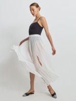 Ribbed Melt Bodysuit & Mesh Skirt Bundle