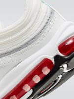 Air Max 97 Sneaker - Summit White/Siren Red-Black - Image 8