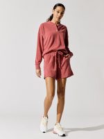 Terry Henley Sweatshirt - Peony - Image 10