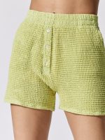 Waffle Short - Lime - Image 5