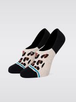 Catty No Show Socks - Brown Leopard - Image 3