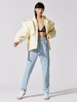 Muardo Waist Tie Trousers - Light Blue - Image 6