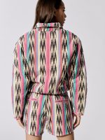 Iaustey Ikat Padded Jacket - Ecru - Image 5