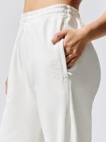 Ultimate Fit Sweats Loose Jogger With Zip Pocket - Ivory - Image 5