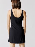 Bliss Lux Tank Dress - Black/Clear - Image 3