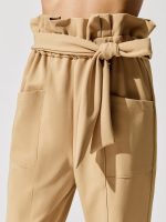 Abbot Kinney Paperbag Pant - Sand - Image 6